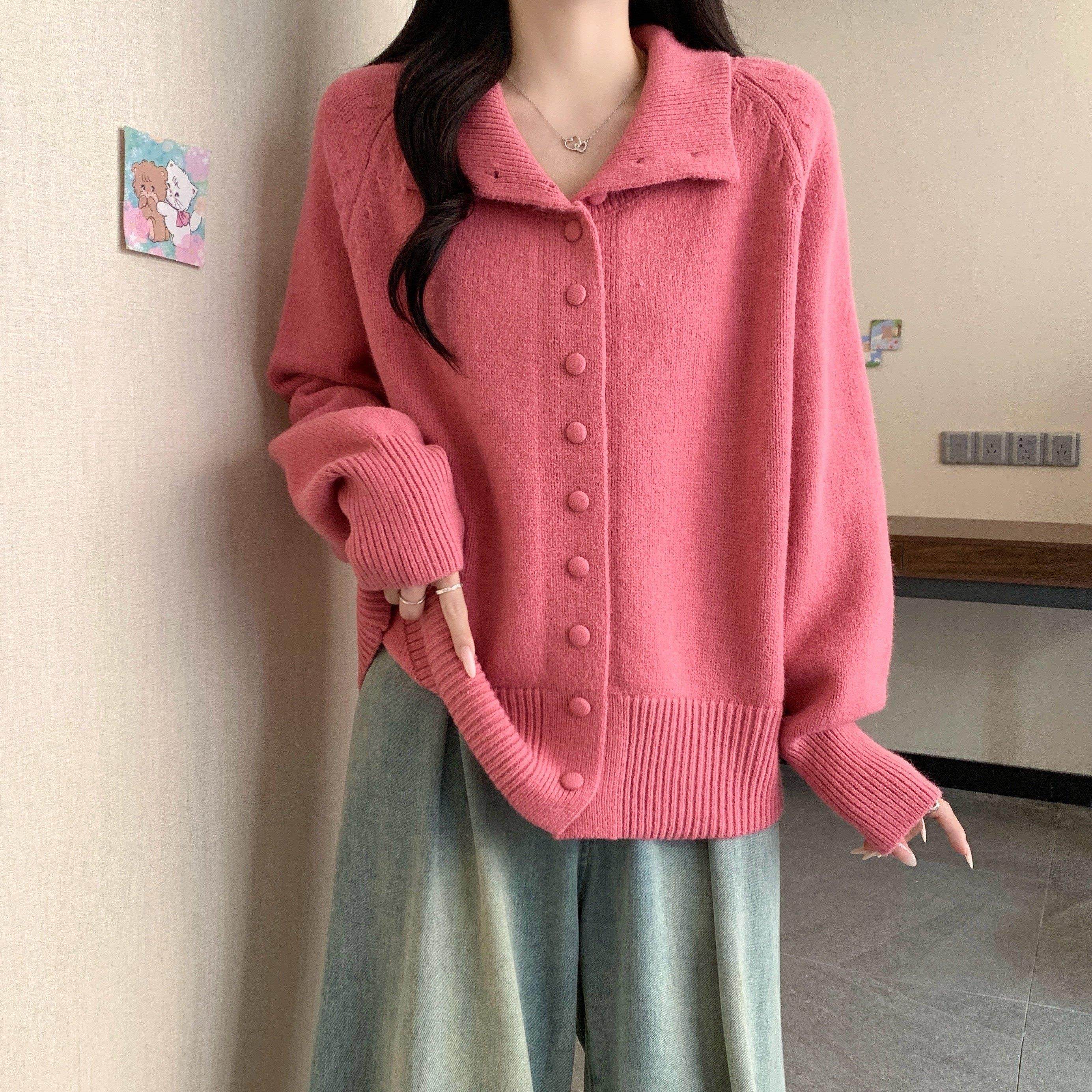 小吉家大码女装秋冬新款慵懒风高领针织衫加厚保暖宽松百搭毛衣女,淘宝优惠券,粉丝福利购,淘宝优惠卷