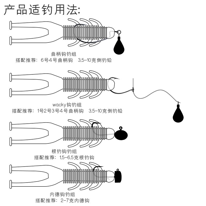 虫王浮水虾软饵路亚假饵内德虾路亚黑坑竞技鳜鱼鲈鱼专杀淡海水型-图0