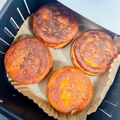 沈阳大东副食代购排队的鸡蛋火腿堡鸡蛋肉香酥蛋堡4个装加热即食 - 图1