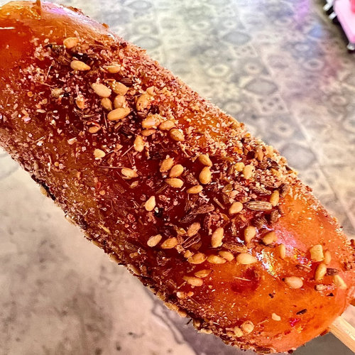 台式商超烤肠机烤肠滚肠机香肠火山石纯肉肠爆裂肠袋装冷冻发货 - 图2