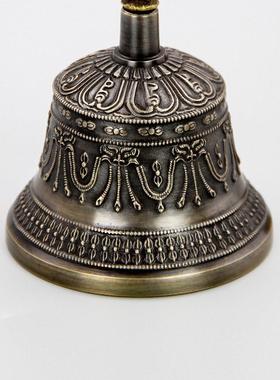 特卖尼泊尔金刚铃杵五股法铃金刚铃手持手摇铃纯铜法器铃铛