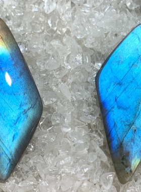 拉长石饰品灰月光精品吊坠月光石