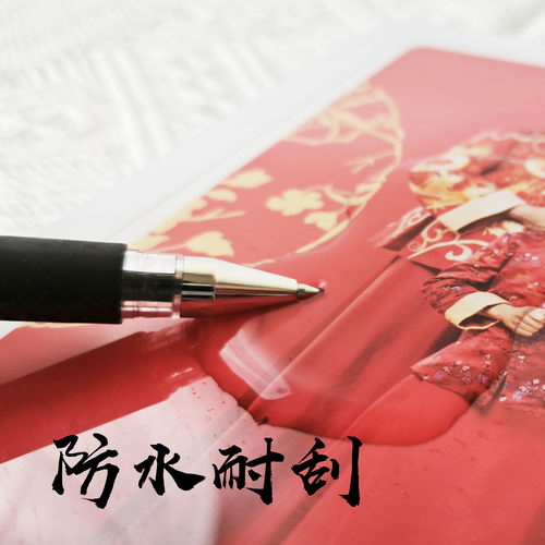 桌面摆台画照片全家福摆件窗台柜摆画水晶照片钢化照片防水防刮 - 图0