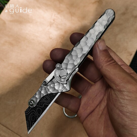 Wayfinder Eagle Claw Meteorite Titanium Alloy Folding Pocket Knife