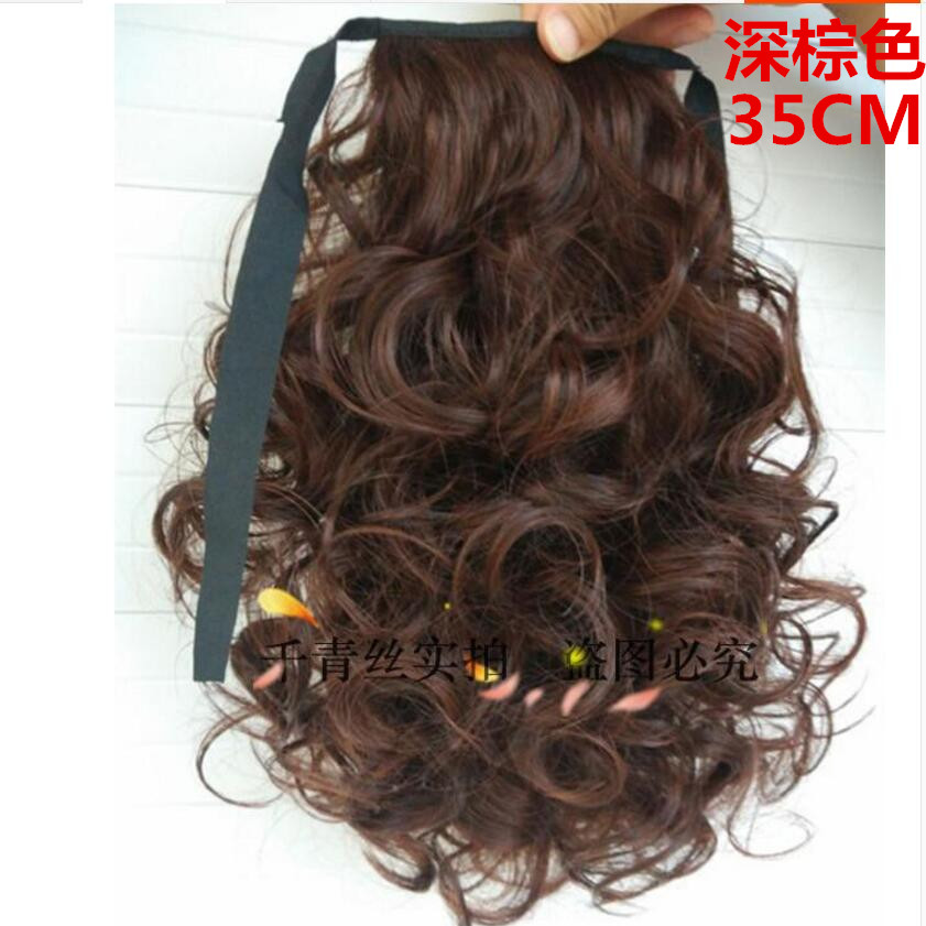 假发马尾卷发短款抓夹式 假发女短卷马尾 假发大波浪假马尾抓夹式,淘宝优惠券,粉丝福利购,淘宝优惠卷
