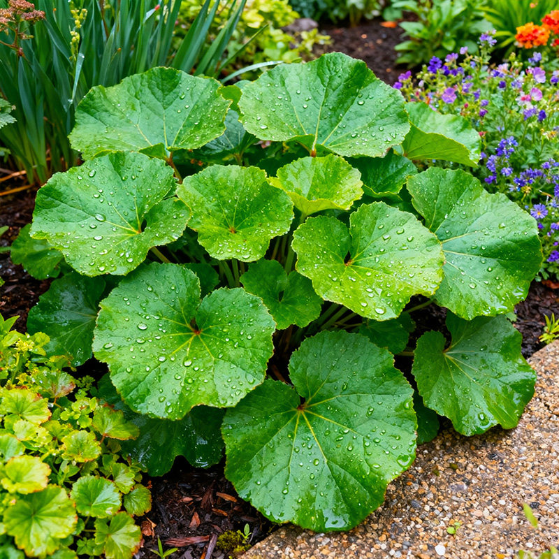 大叶吴风草盆栽多年生花镜耐阴植物常绿观叶植物林下耐寒多年生,淘宝优惠券,粉丝福利购,淘宝优惠卷