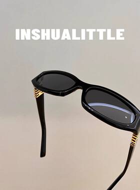 新款金属字母眼镜男女骑行墨镜