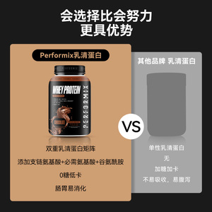 进口Performix分离乳清蛋白粉Whey蛋白质粉健身健肌增重增肌代餐