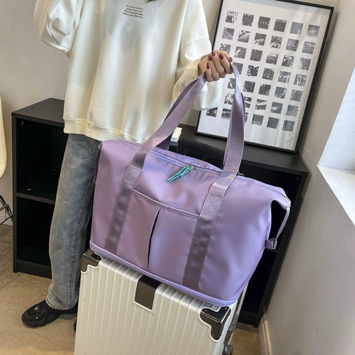 Сумка на одно плечо с разделителями для спортзала, сумка для путешествий для плавания, ткань оксфорд