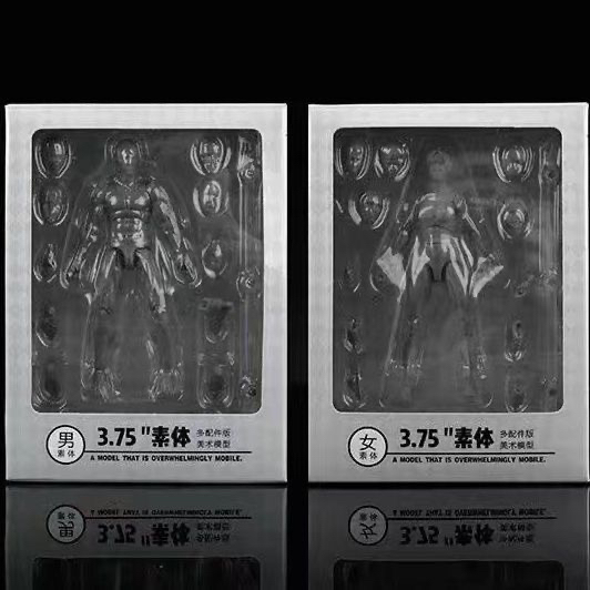 【WS动漫】一厂手办男女3.75寸素体人体人偶绘画1:18DIY专业喷涂 - 图3