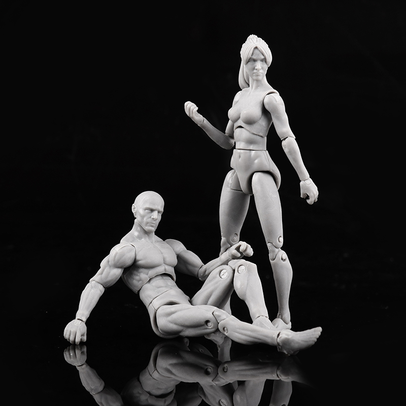 【WS动漫】一厂手办男女3.75寸素体人体人偶绘画1:18DIY专业喷涂 - 图1