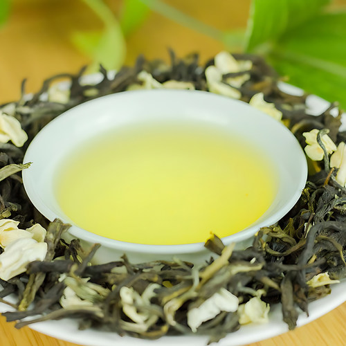 广西横县茉莉花茶新茶浓香型茉莉绿茶散装盒装茉莉春毫茶叶特产级 - 图1