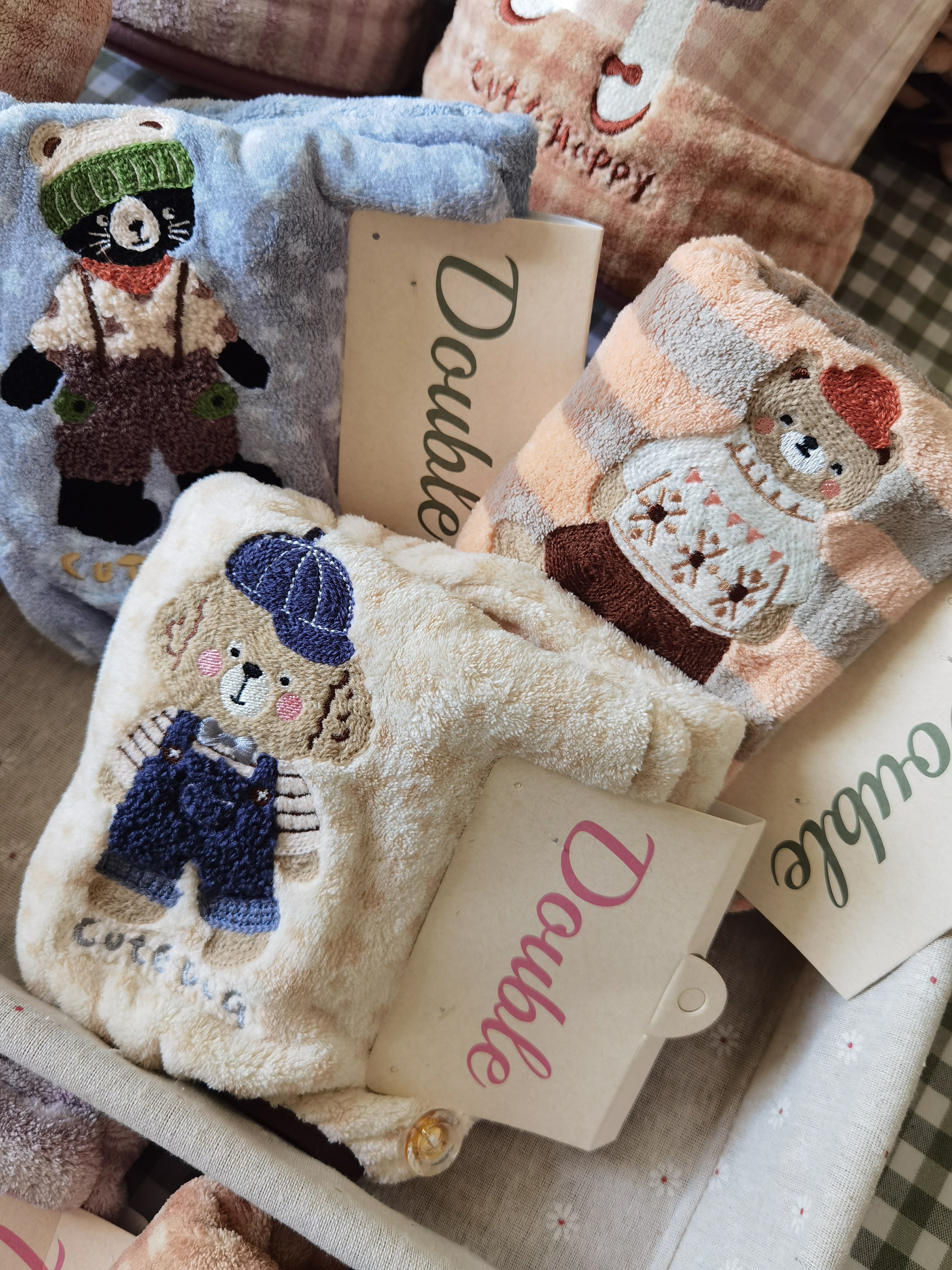 双利 新品动物乐园卡通系列加大毛巾浴巾干发帽柔软吸水不掉毛,淘宝优惠券,粉丝福利购,淘宝优惠卷