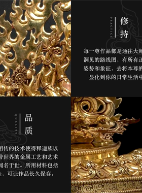 时轮金刚佛像护法密宗摆件尼泊尔