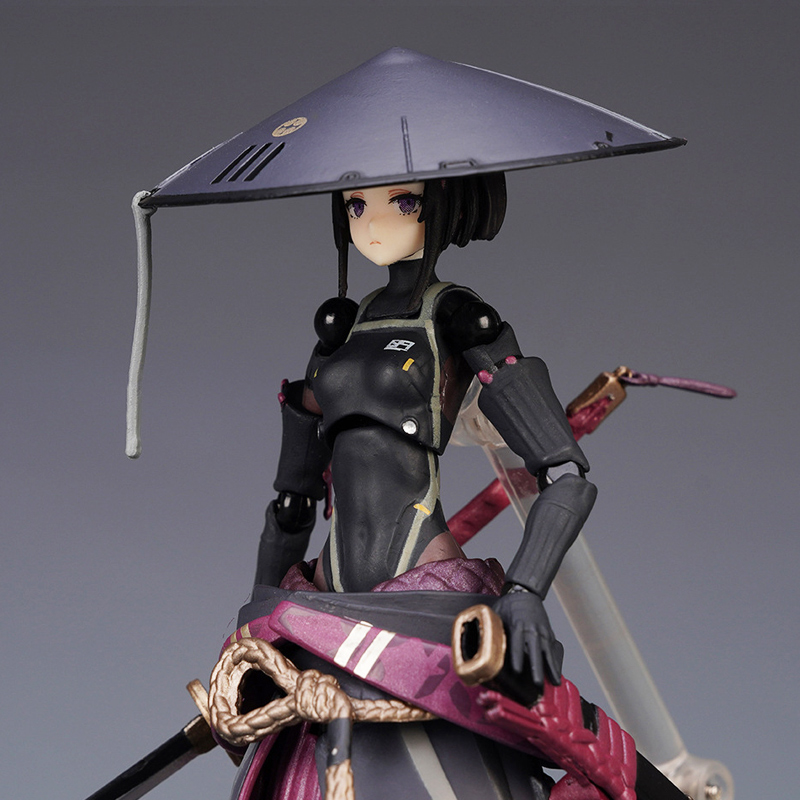 优质版figma 549# RONIN 浪人 流浪武士 机娘 可动手办女摆件模型 - 图0