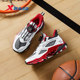ເກີບເດັກນ້ອຍ Xtep summer boys's high-top knob buckle sport casual breathable mesh non-slip basketball shoes