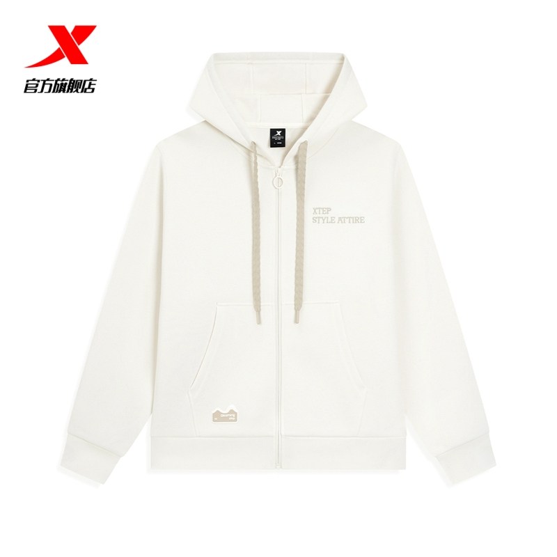 特步外套女2025年冬季新款女装休闲风衣连帽运动上衣975428940676,淘宝优惠券,粉丝福利购,淘宝优惠卷