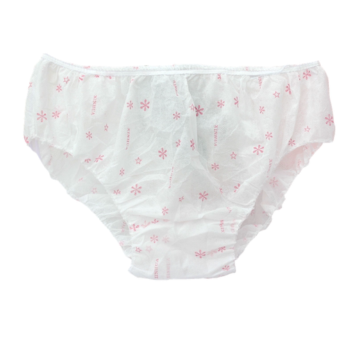 一次性独立包装无纺布内裤印花加厚男女三角裤美容院汗蒸桑拿50条 - 图3