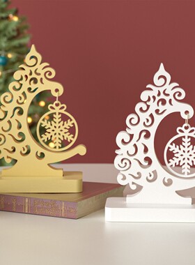 diy滴胶圣诞树雪花挂牌摆件模具
