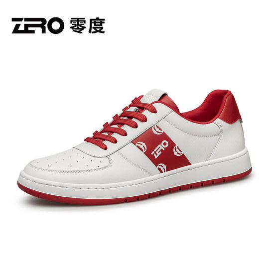 【舒适软面】ZRO零度男鞋25秋冬新款潮流板鞋男款舒适真皮休闲鞋