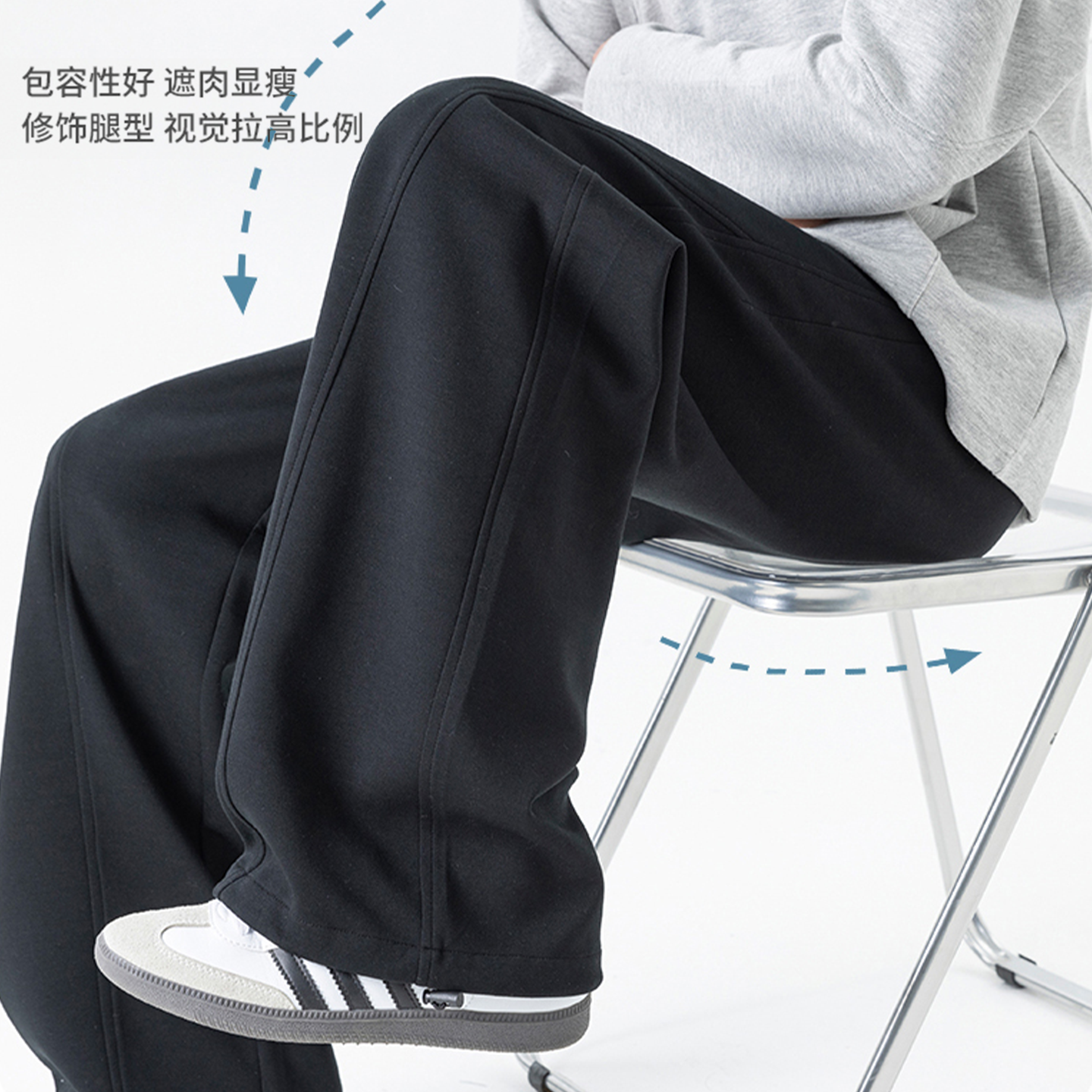 直筒裤子男春季新款宽松休闲运动裤宽松胖子加肥加大大码男装长裤,淘宝优惠券,粉丝福利购,淘宝优惠卷