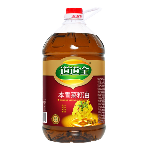道道全本香菜籽油5L家用桶装 非转基因物理压榨 纯香菜籽油纯正油 - 图3