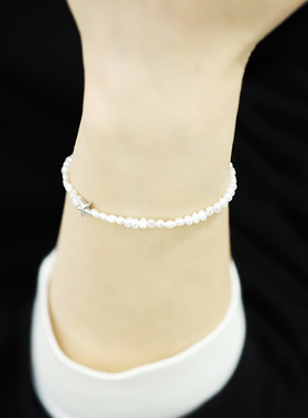 小巧手链ampjapan情侣珍珠星星