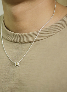 义大利链条925银手工制作项链