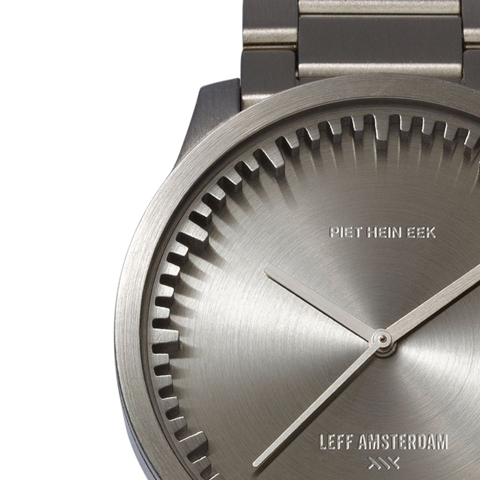 荷蘭LEFF Amsterdam工業風Tube watch S42齒輪極簡腕表不銹鋼42MM - 图1