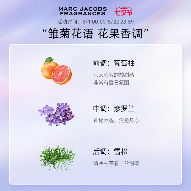 【官方正品】marc jacobs fresh香水 marcjacobs莫杰香水香水
