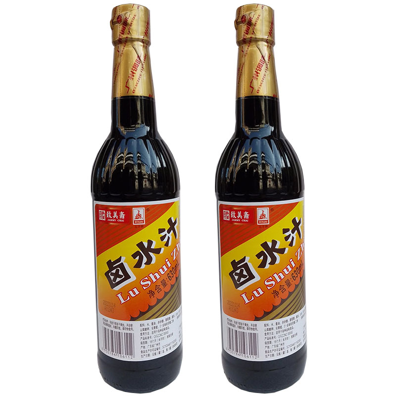 致美斋五羊卤水汁630ml*2家用大瓶卤鸡鸭鹅猪牛肉卤料卤菜卤豆腐 - 图3