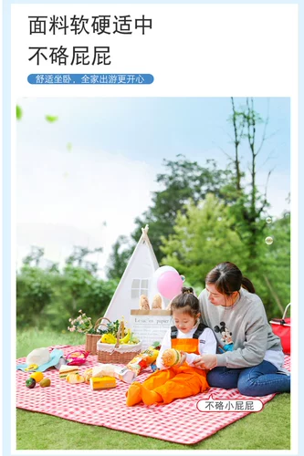 Коврик для пикника, портативная наружная влажность -Проницаемое на полевой колоде