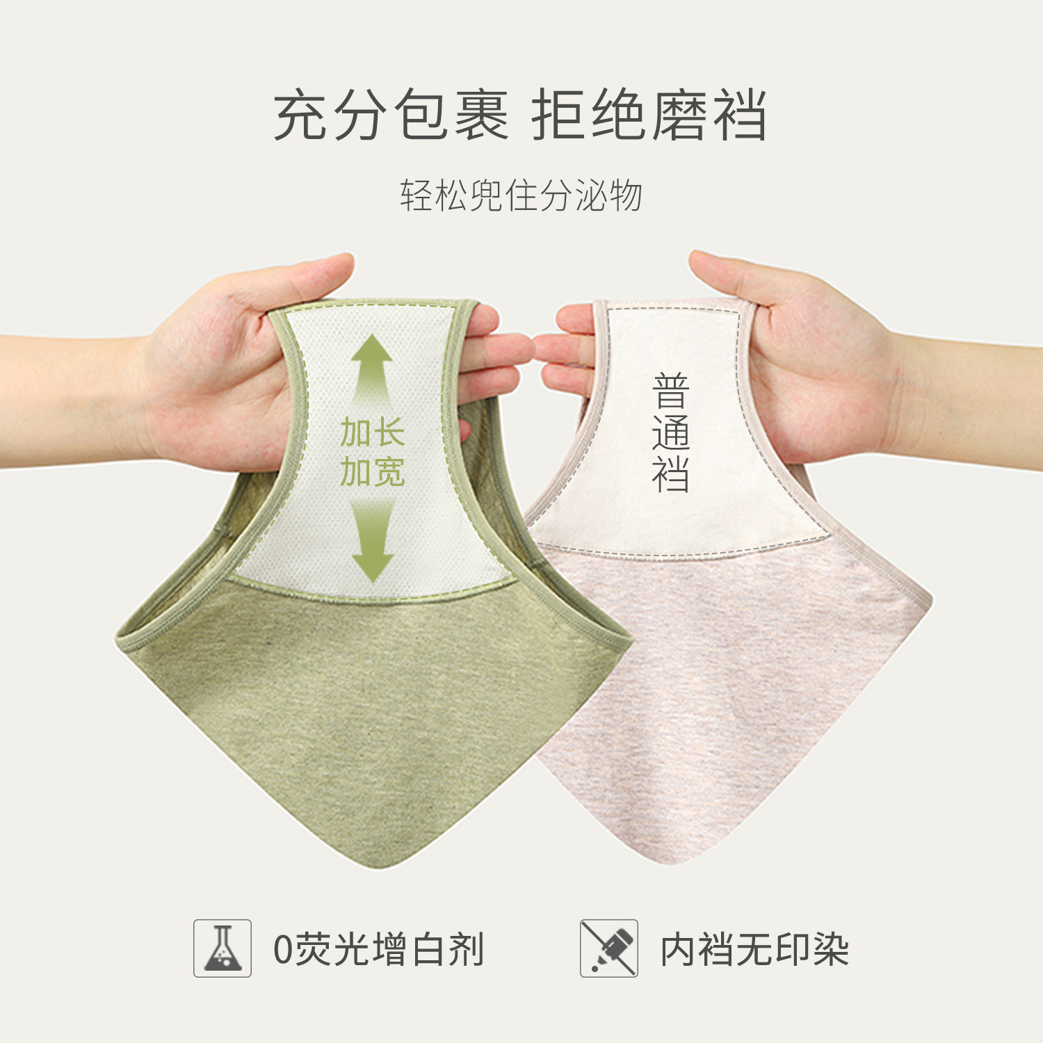 氧言大码内裤女高腰纯棉a类全棉抗菌加长裆妈妈胖mm女士2025新款,淘宝优惠券,粉丝福利购,淘宝优惠卷