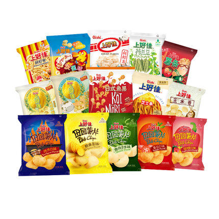 【39元任选10件】上好佳旗舰店单包膨化零食小吃休闲食品囤货零食
