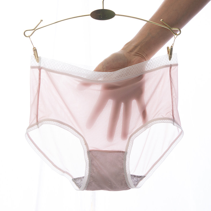 3条装夏季中高腰速干透气无痕裤头 曼纺内裤