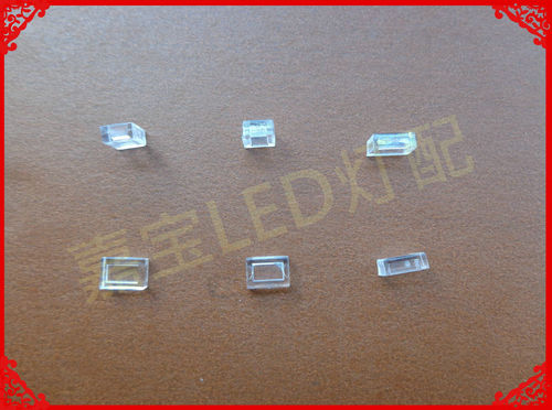 2835LED灯珠透镜平面120度适用于线条灯硬灯条点光源洗墙灯透镜 - 图2