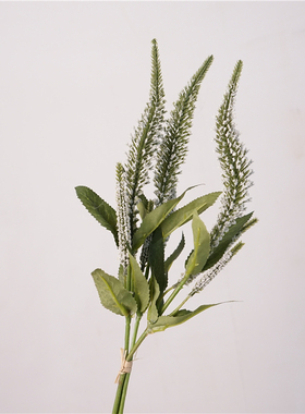 雪莉欧式仿真花餐桌花鼠尾草花束