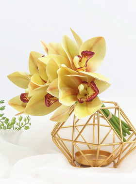 仿真兰花手感小蕙兰桌花浴室高质