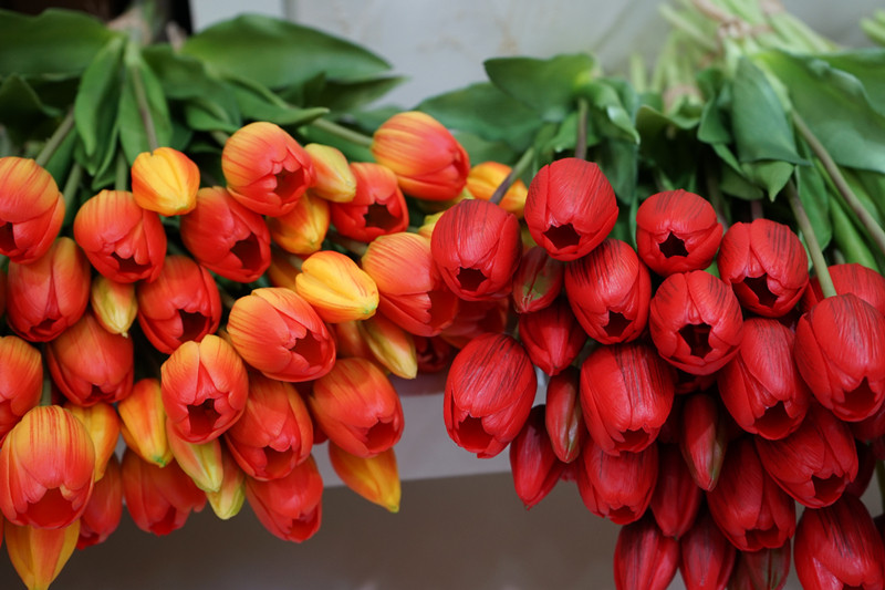 郁金香花束高质仿真花把束插花北欧客厅室内餐桌装饰花艺婚庆假花,淘宝优惠券,粉丝福利购,淘宝优惠卷