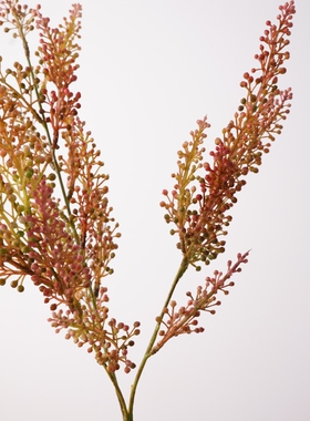 仿真黄花果单枝 北欧风家居装饰插花绿植假花客厅餐厅摆件