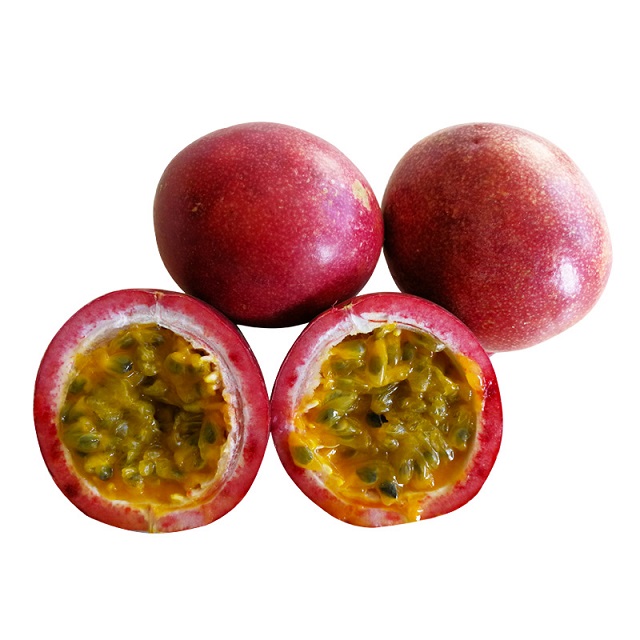 庶州农社旗舰店。当季  广西北流百香果1/3/5/10  红果一级大中小果坏果包赔3