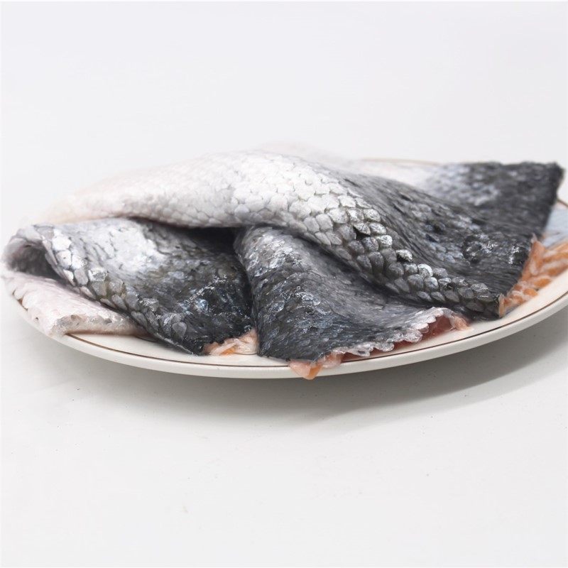 庶州农社旗舰店五斤装三文鱼边角料风干鱼皮自制狗粮狗零食特价包邮冰鲜宠物2