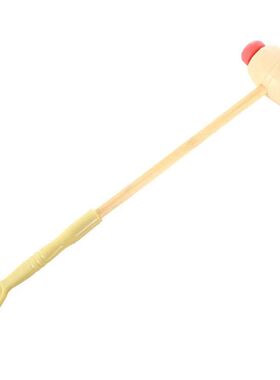 鸡翅木弹簧按摩捶保健锤经络锤实木敲背锤敲打锤敲背锤