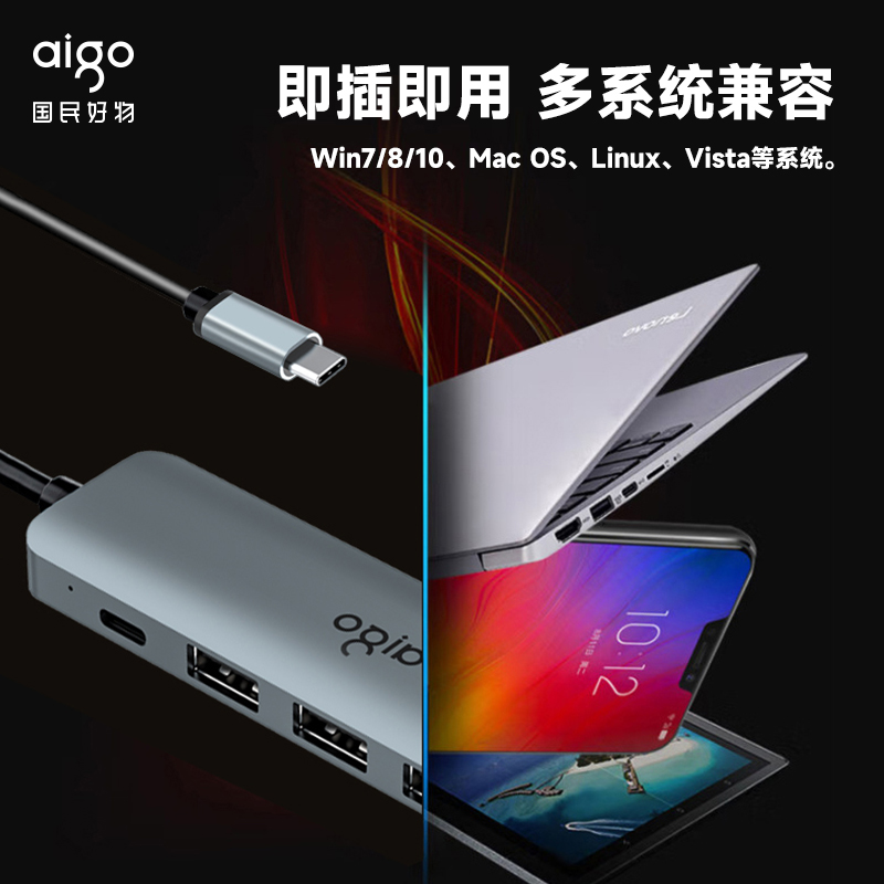 Patriot typec docking station hdmi splitter