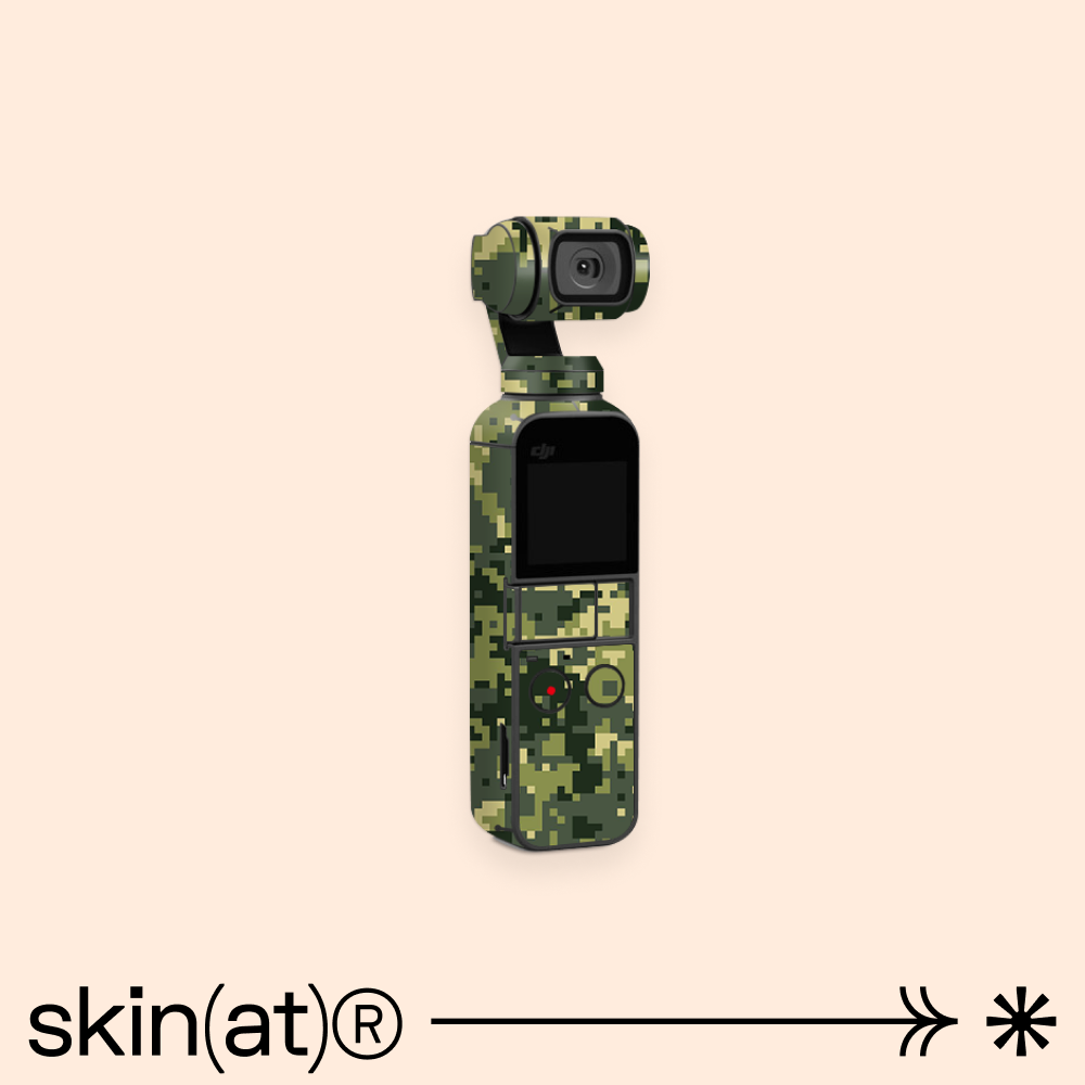 SkinAT适用于Osmo Pocket保护膜大疆灵眸Osmo贴膜 DJI Pocket 2相机云台彩膜创意保护贴口袋相机全包贴纸-图2