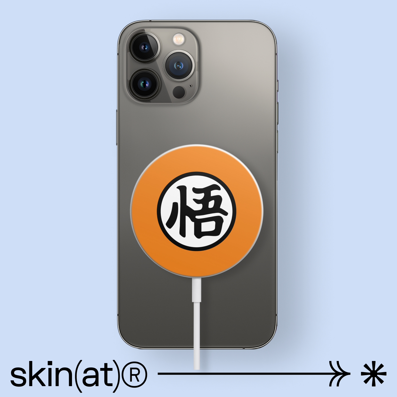 SkinAT适用于 Magsafe保护膜适用于苹果无线充电器保护贴纸Magsafe创意贴纸个性贴膜,淘宝优惠券,粉丝福利购,淘宝优惠卷