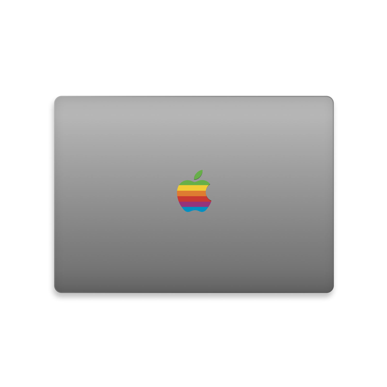 SkinAT 适用于苹果logo贴纸 MacBook Air15保护套贴膜 MacBook logo贴 苹果电脑标志卡通保护膜 Mac Pro 14膜 - 图0