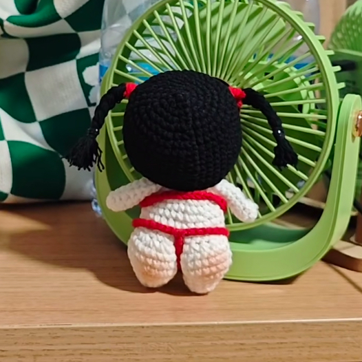 DIY比基尼如花二人转钩织搞怪玩偶毛线编织材料包钩针创意搞怪,淘宝优惠券,粉丝福利购,淘宝优惠卷