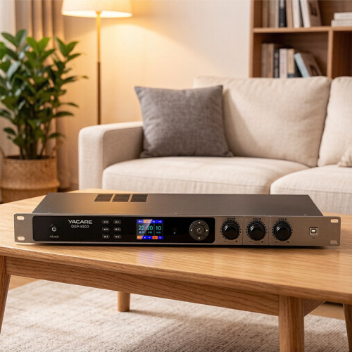 雅桥 DSP-9900 专业K歌效果器蓝牙前级功放音频处理防啸叫混响器 - 图3