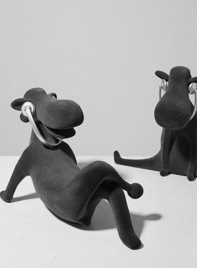 现代简约卡通创意小狗动物摆件